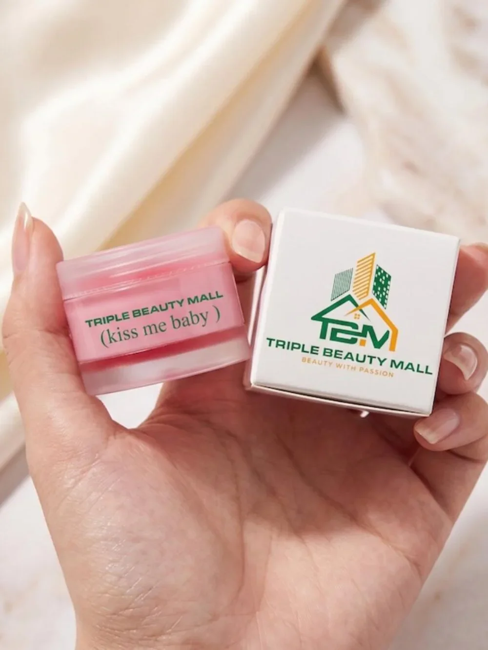 Peach 2-in-1 Sugar Lip Scrub Exfoliator & Moisturizer